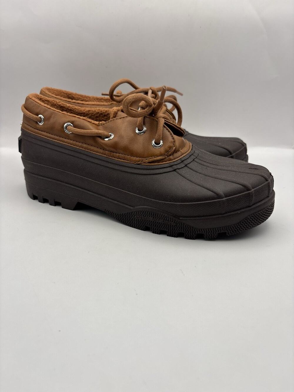 Sperry Top Sider Heron Seal Winter Rains Shoes Women Size 7.5